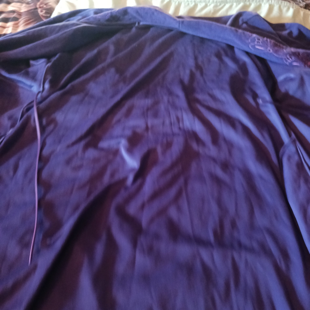 Vintage 90's Vanity Fair Purple Robe - Picture 6 of 15